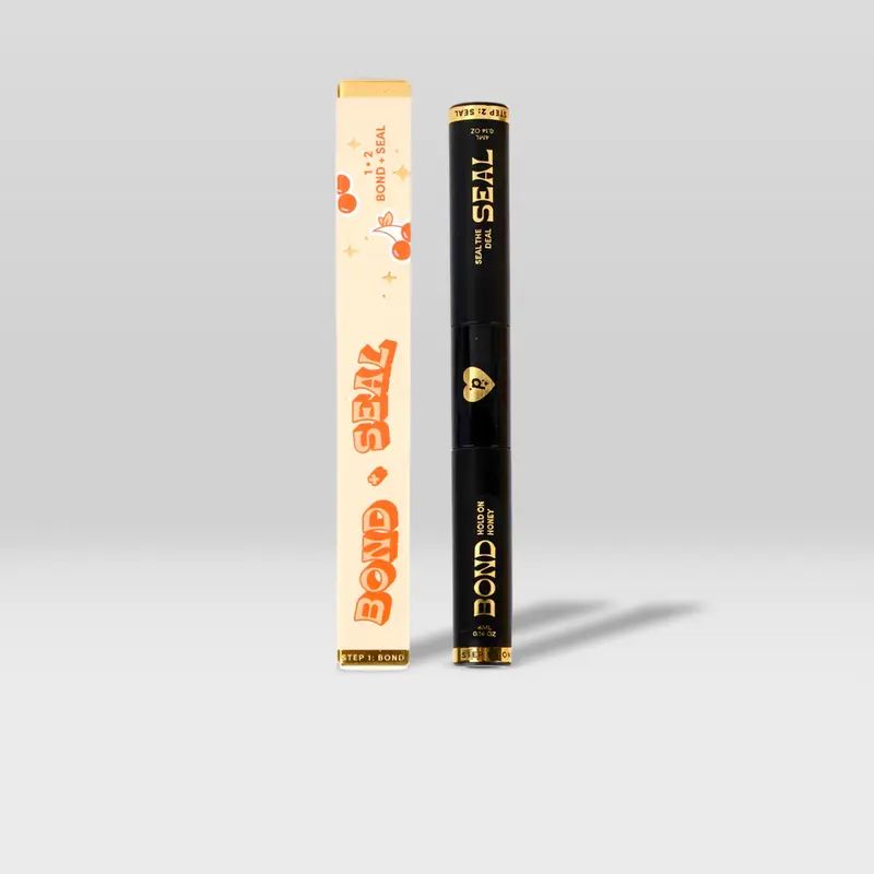 2-in-1 Bond and Seal for Flawless DIY Lashes that last up 7 days - Water-Resistant - Latex-Free Latex-Free Bond