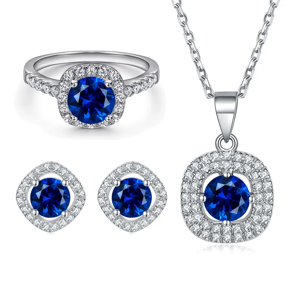 Ring TLQL-004 + Earrings TLED091 + Necklace TLXL10