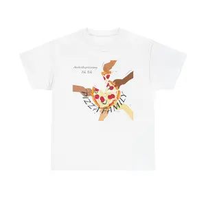 Pizza Family T-Shirt — Together Share Slice Graphic Tee