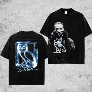 Drake Iceman Signature Retro Unisex 100% Heavyweight Cotton T-Shirt, Iceman Album 2026 100% Heavyweight Cotton Music Hiphop Shirt, Oversized Vintage Tee, Rap Hiphop Merch, Gift for Music Fans, Pop Culture Shirt