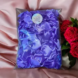 500 Premade Ribbon Rose Petals for Eternal Bouquets - Satinado Pétalos de Listón