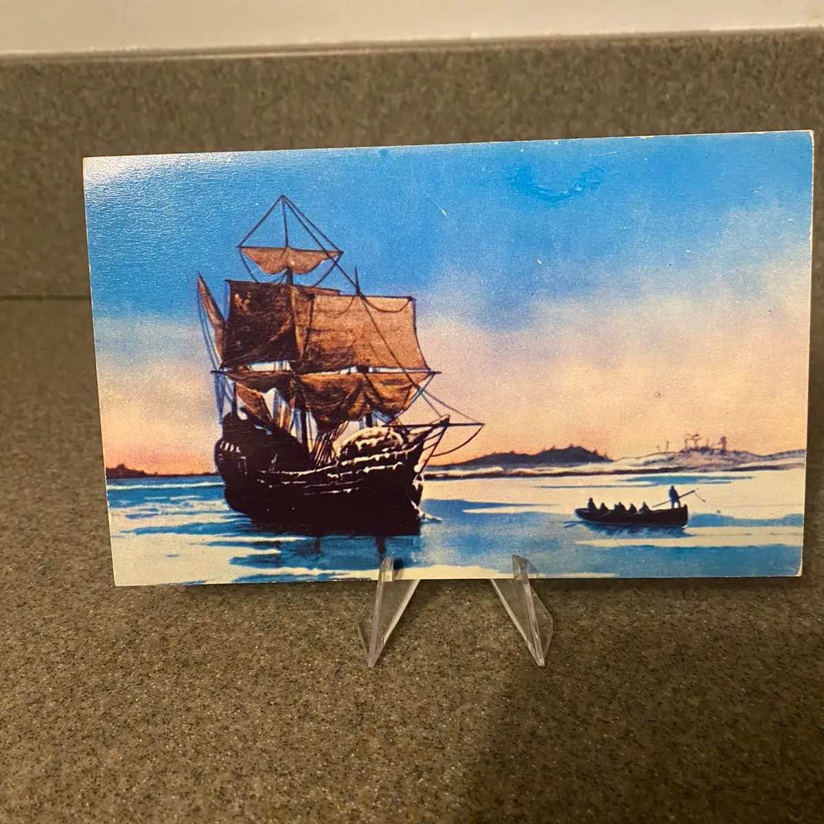 Vintage Mayflower Post Card