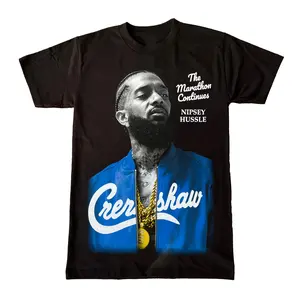 Nipsey "Crenshaw" - Vintage Graphic - Unisex Heavy Cotton Tee - Casual Classic T-Shirt