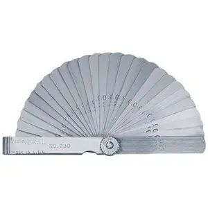 General Tools 318-230 26-Leaf 3 Inch Feeler Gage.0015 Inch To .025 Inch
