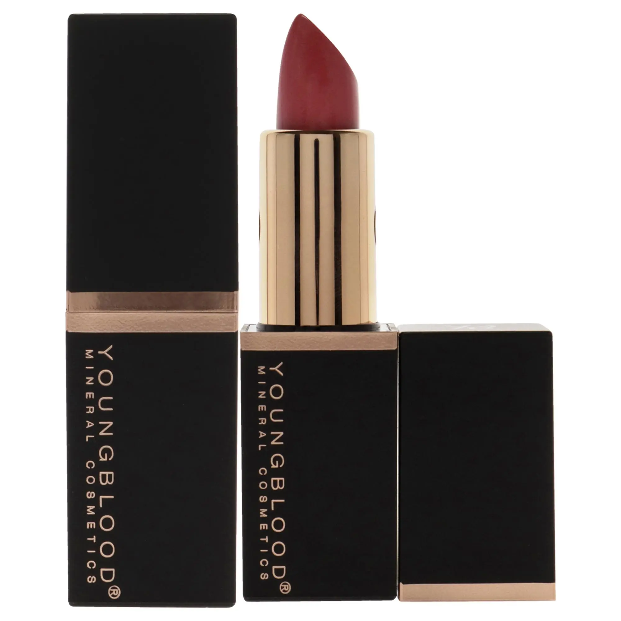Women's Youngblood Mineral Creme Lipstick - Creamy Stick, Dragon Fruit Shade, 0.14oz Sample Tester, Boxed Cosmetic