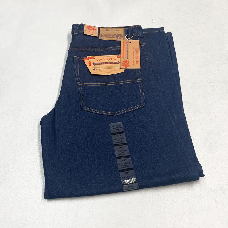 Kno Betta Men's Ultra Wide Leg Baggy Jeans