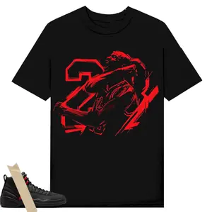 12 Retro Bloodline , infrared 6s T-Shirt Retro MJ 23 Victory Graphic Tee, Shirt To Match sneaker Streetwear Graphic Shirt Men Women