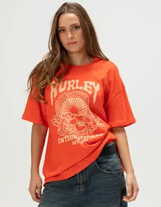 HURLEY Solstice Womens Boyfriend Tee
