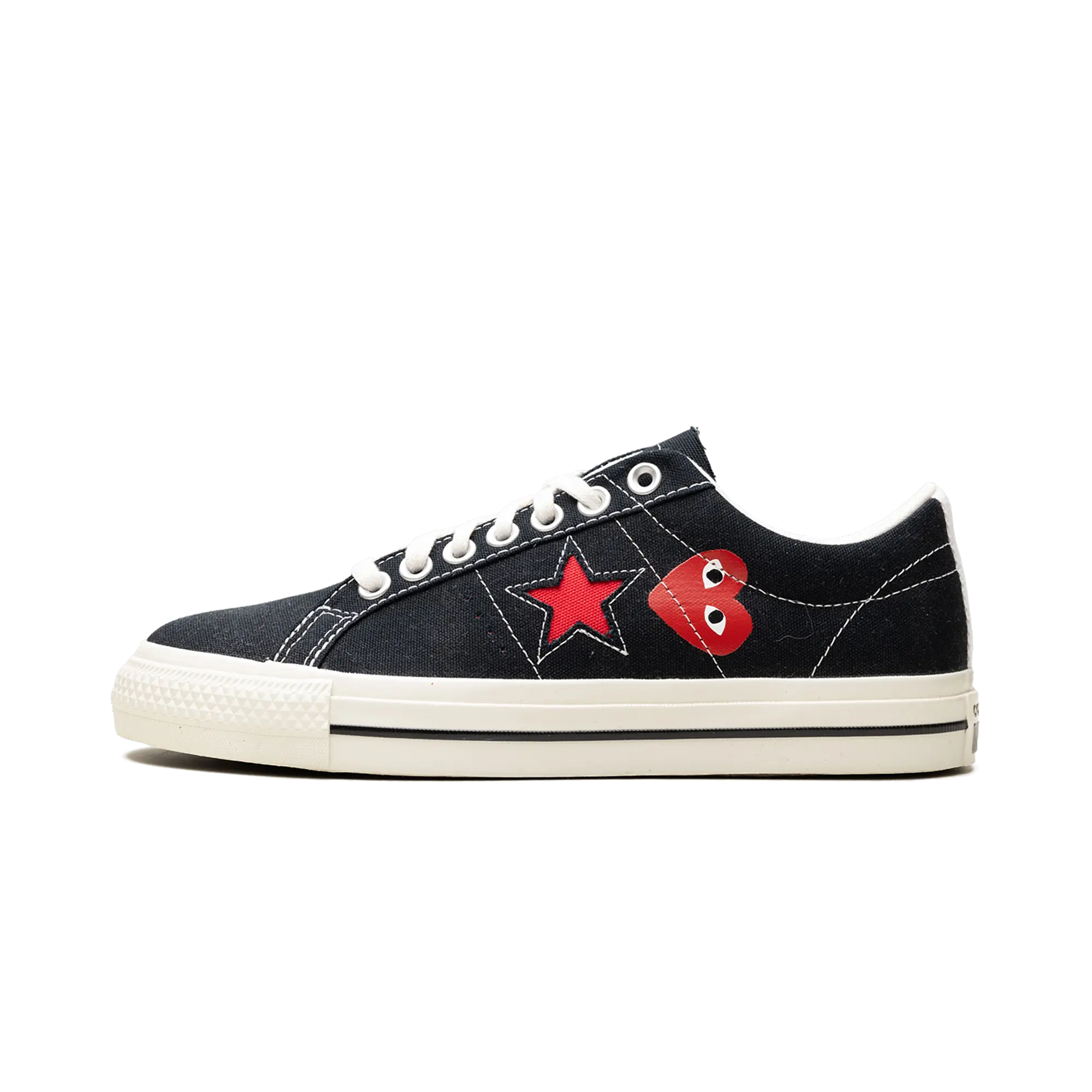 One Star Low "Comme des Garcons PLAY x Converse" A01791C