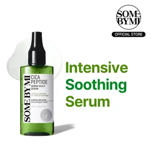 Cica Peptide Derma Scalp Serum [80ml] - Korean Hair Care - Soothing Treatment For Irritated Scalp, Flaky Dryness, Itchiness & Refreshing Relief