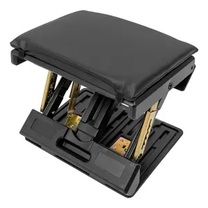 Adjustable Footrest With 4 Height Angle Levels For Camping Office Car Home Use