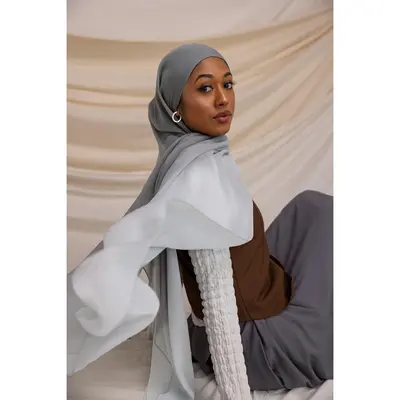 Hijab Silver Trend Kamari TikTok Shop - Main Image