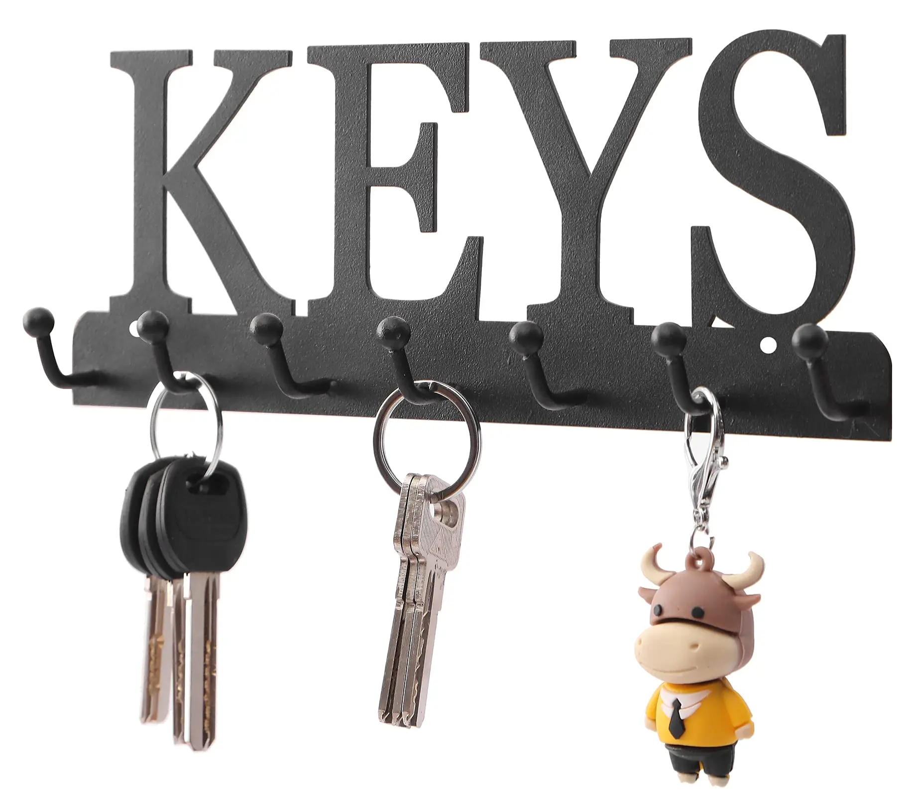 Lixgifts Key Holder Wall Mounted Key Hooks for Wall Decorative with 7 ...