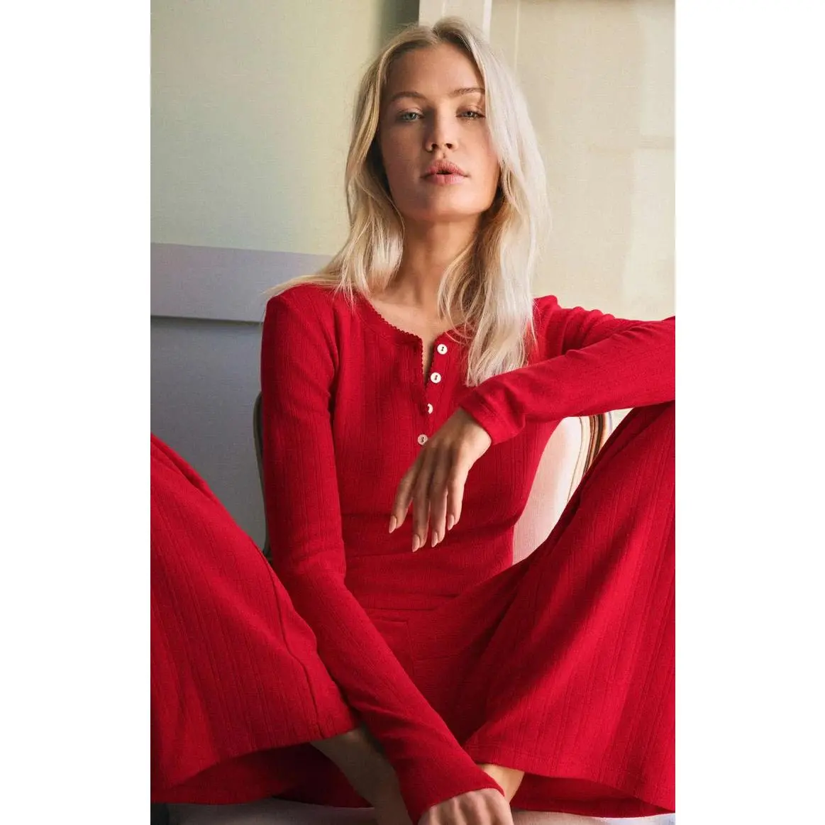 Luxe Pointelle Pants