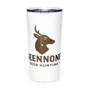 Tapered stainless steel tumbler