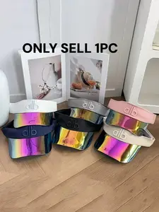 Spring And Summer Outings Men's And Women's Outdoor Sports Embroidered Letters Breathable Sunshade And Sun Protection Hats