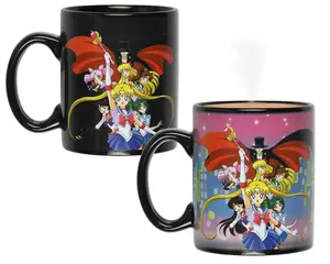 Sailor Moon Anime Manga Heat Reactive Color Changing Tea Coffee Mug Cup