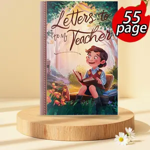 Modern Literature Style Diary Book, Perfect Teacher Appreciation Gift, Ideal Graduation Season Present, Elegant Journal for Teachers