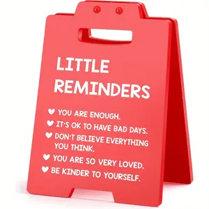 Inspirational Mental Health Coworker Gift, Office Decor for Women & Men, Appreciation & Motivation, You Are Enough Message, Office Home Decor Signage