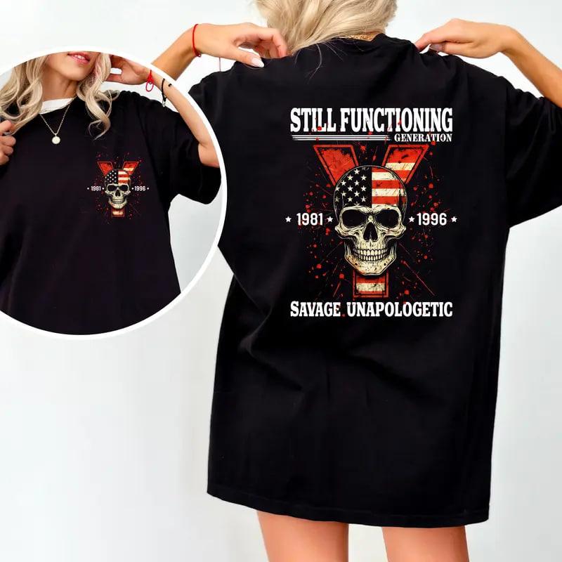 Gen Y T-Shirts, Millennials T-Shirts, Gifts for Her, Gifts for Him, Generation Y Comfortable Color T-Shirts graphic  tees