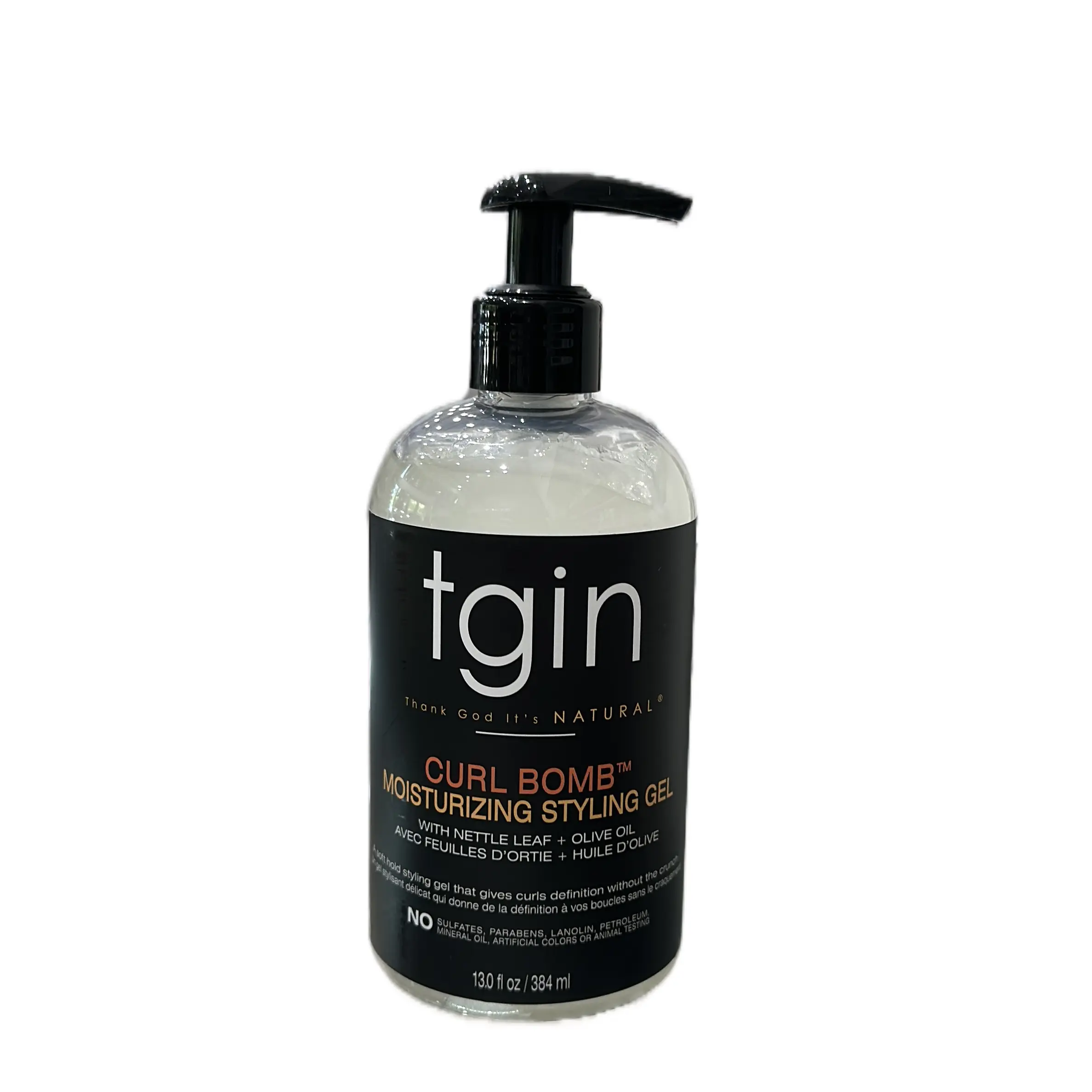 TGIN Curl Bomb Moisturizing Styling Gel 13oz