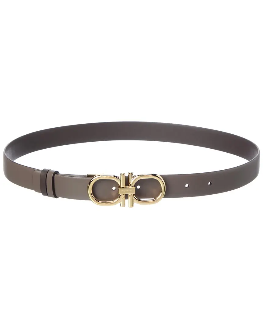 Ferragamo Gancini Reversible Leather Belt