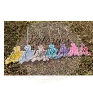 Valerie’s Creation Dough Boy Resin Mirror Hangers - Colorful Resin Keychains with Unique Dough Boy Designs for Stylish Accessories