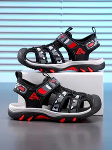 Summer Shoes, Boys and Girls Sandals, Slip Resistant Sandals, Outdoor Comfort Fashion Flat Sole Design Beach Shoes, Suitable for Casual Wear and Water Activities