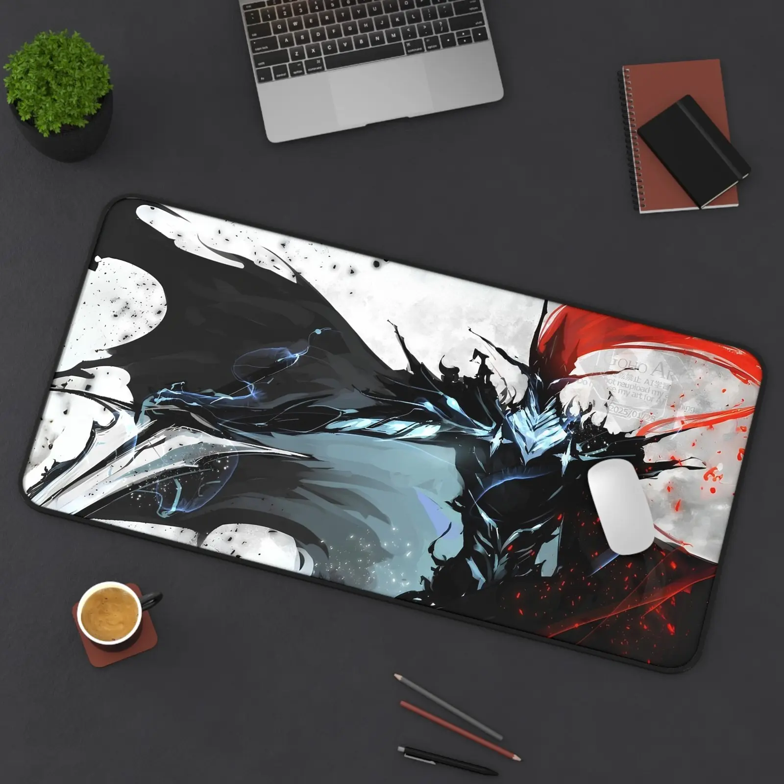 [SALE UP TO 45%] Gaming Desk Mat - Igris, Solo Leveling, Large Mouse Pad, Anime Desk