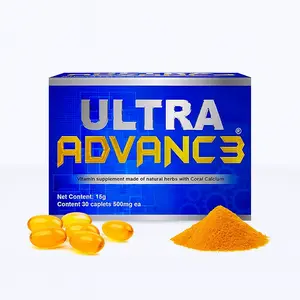 Ultra Advance Blue – Omega-3 & Turmeric Supplement | 30 Vegan Capsules | Non-GMO Ultra Advance Blue – Omega-3 & Turmeric Supplement | 30 Vegan Capsules | Non-GMO