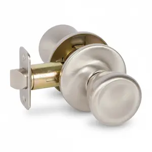 Salem Passage Door Knob, Satin Nickel