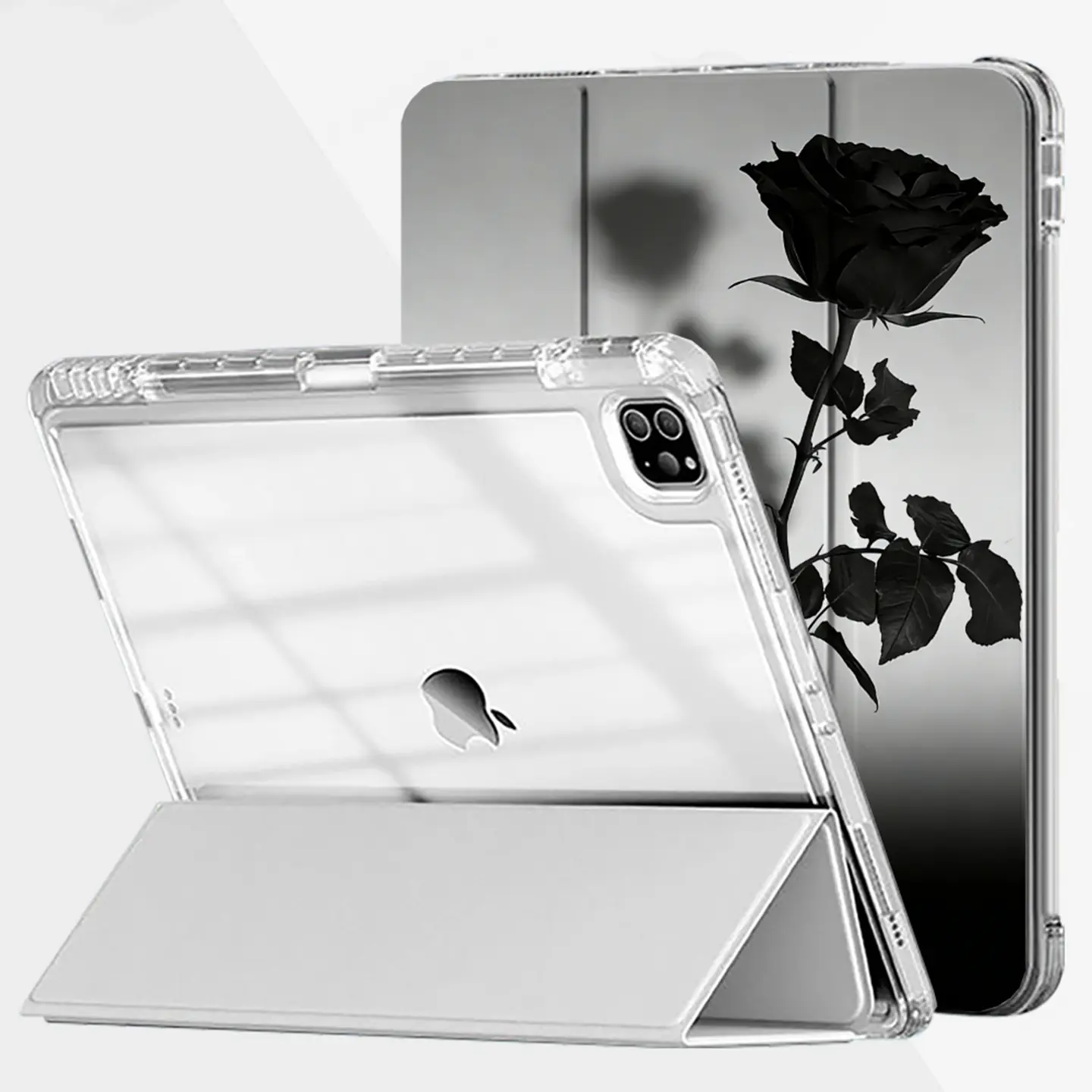 Tablet Case Compatible With samsung galaxy tab A9 A9+ A8 A7lite S7 S8 S9 S10FE S9+ S9plus S9FE Acrylic Casing With Pen Slot Auto Sleep Cover Anti Fall Soft Rubber Shell﻿