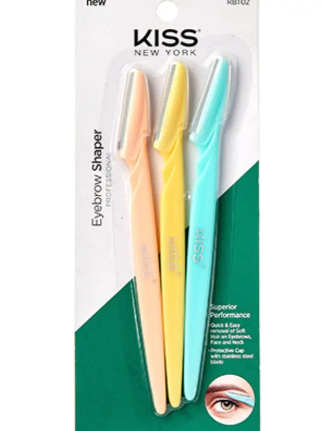 RED BY KISS Eye Brow Shaper (3pcs) - Must-Have Makeup Tool for Perfect Eyebrow Shape
