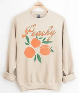 Peachy Graphic Top