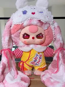 QIQI-Good night, baby 1000% series Mystery Boxes Bag Pendant Bunny Plush Dolls Soft Collectibles