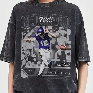 Will Reichard Vintage Comfort Color Shirt, Will Reichard Game Day Shirt, Football Shirt