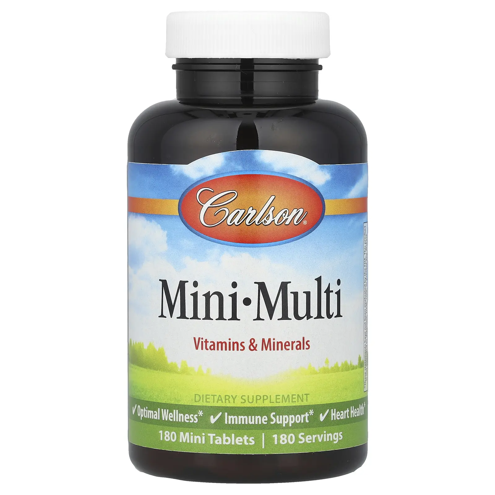 Carlson Mini-Multi, Vitamins & Minerals, 180 Mini Tablets