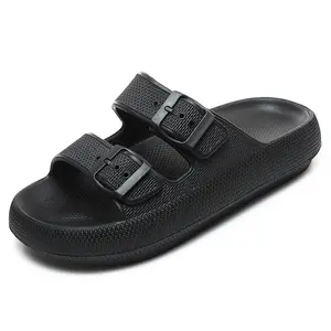 Cloud Slippers for Women & Men, Summer Vibes Pillow Slippers  Soft Squishy Waterproof Pillow Slides,Anti Slip Comfort Slides for Indoor & Outdoor