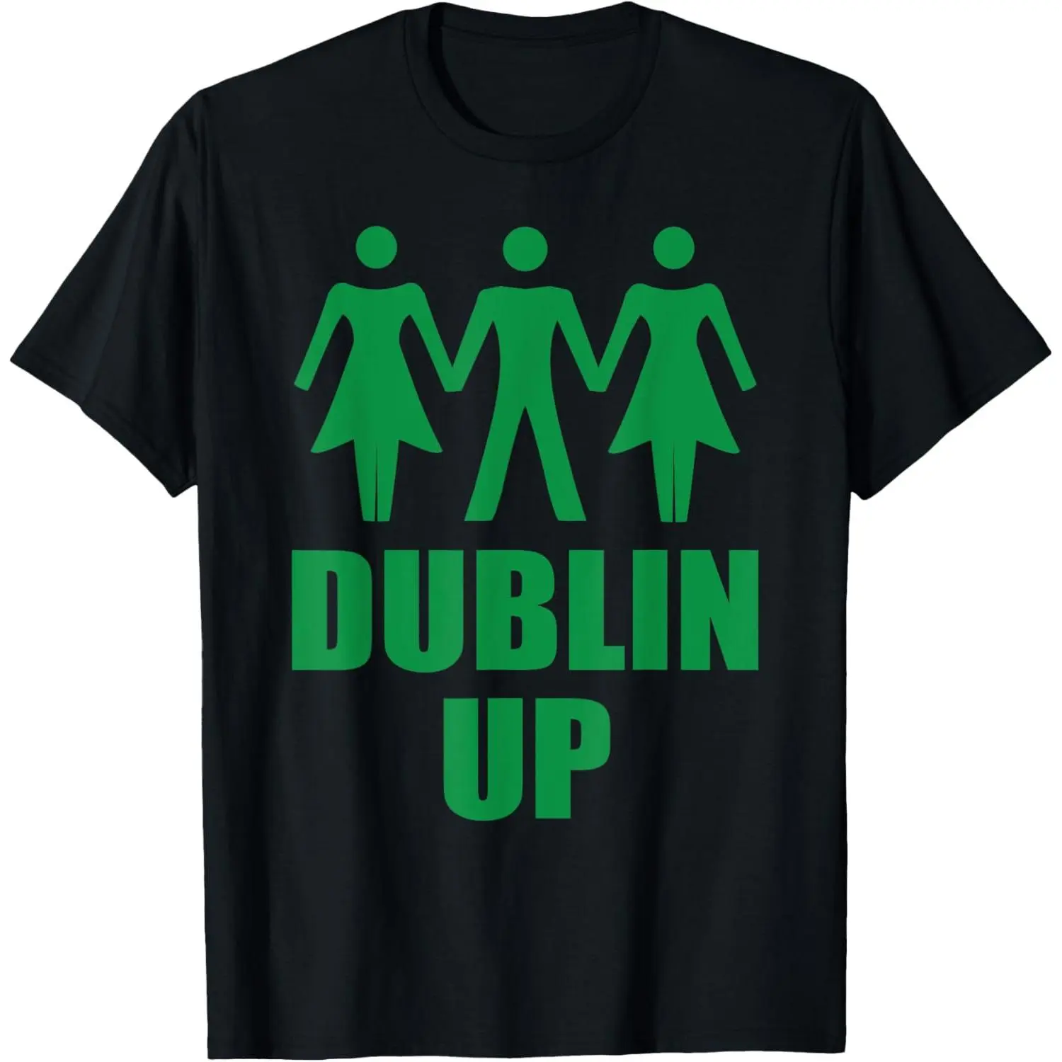 Witty St Patrick's Day Adult Humor Tee with Irish Pun Celebrating Dublin