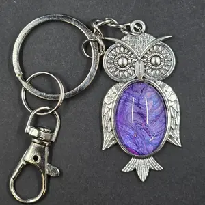 Owl Key Chain with Clip