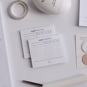 Habit Tracker Sticky Note - 2 Pack