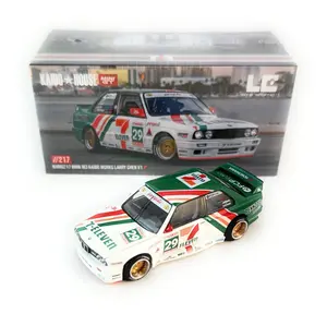 Kaido House x Mini GT 1:64 BMW M3 Kaido Works Larry Chen V1 7-Eleven Diecast Model Car KHMG217-2C