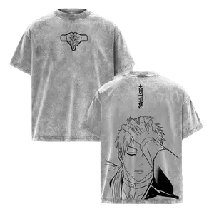 Naoya Zenin Vintage Washed Oversized T-Shirt, JJK Projection Sorcery Graphic Tee, Unisex Streetwear Anime Soft Cotton Top for Men and Women, Casual Menswear Gift Idea for Anime Fans