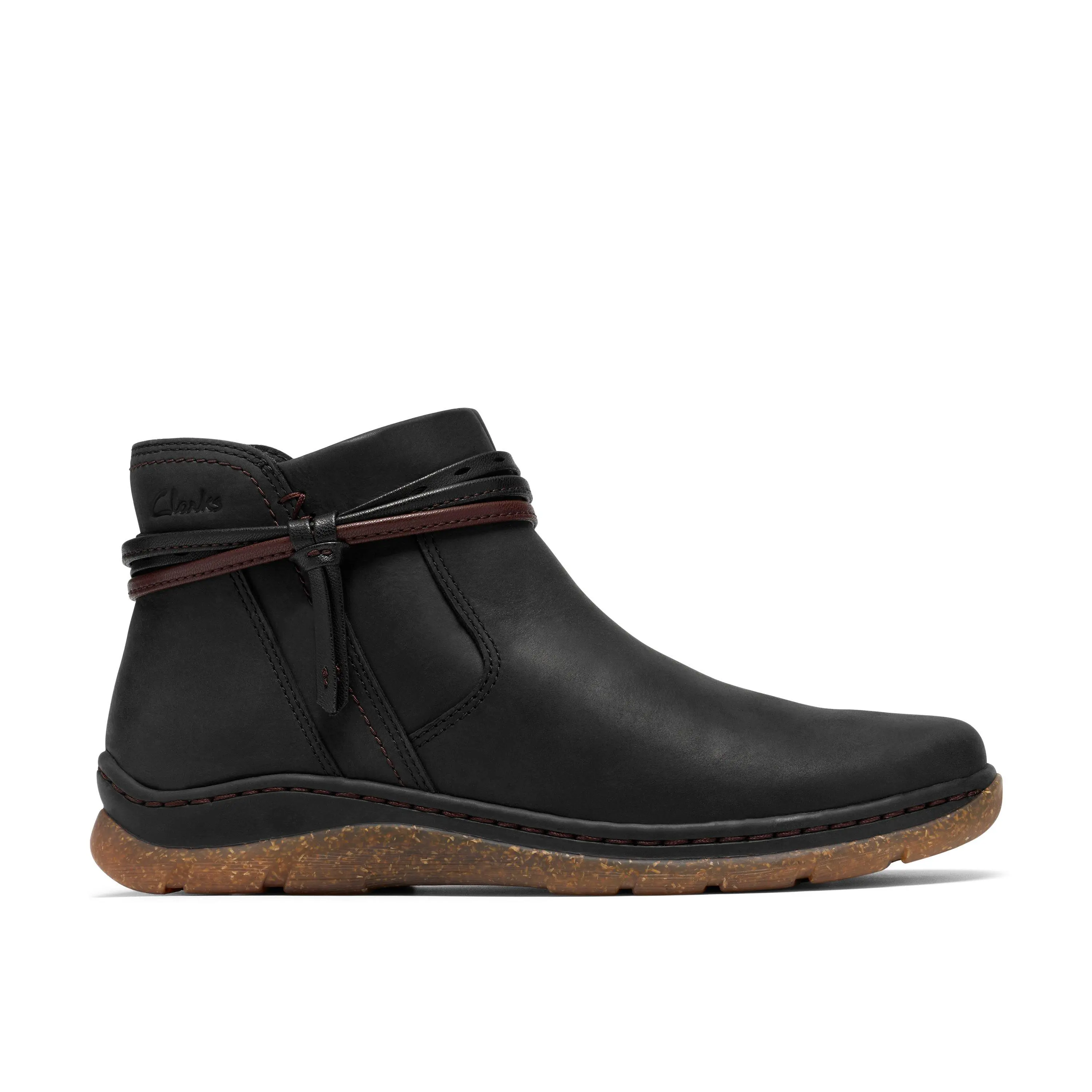 Clarks Womens Orlene Roam Ankle Boots