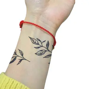 Small Arm Temporary Tattoo Stickers Magic Tattoos Painless Tattoos - Waterproof & Lasts 7-15 Days Herbal Semi-Permanent Tattoos Fake Tattoos for Women Suitable for Arms & Neck