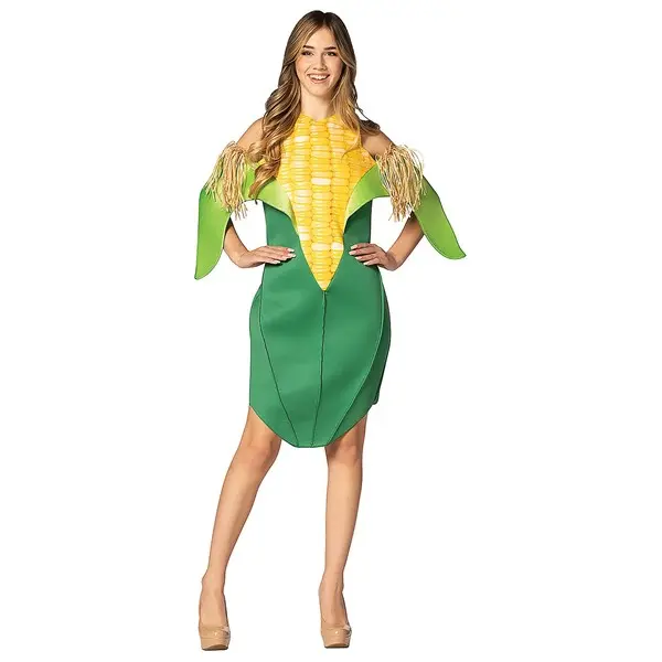 Women's Corn on the Cob Costume Dress