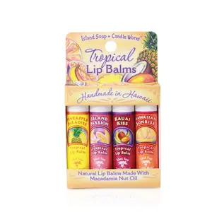 4 Pack Lip Balm Sticks Sampler
