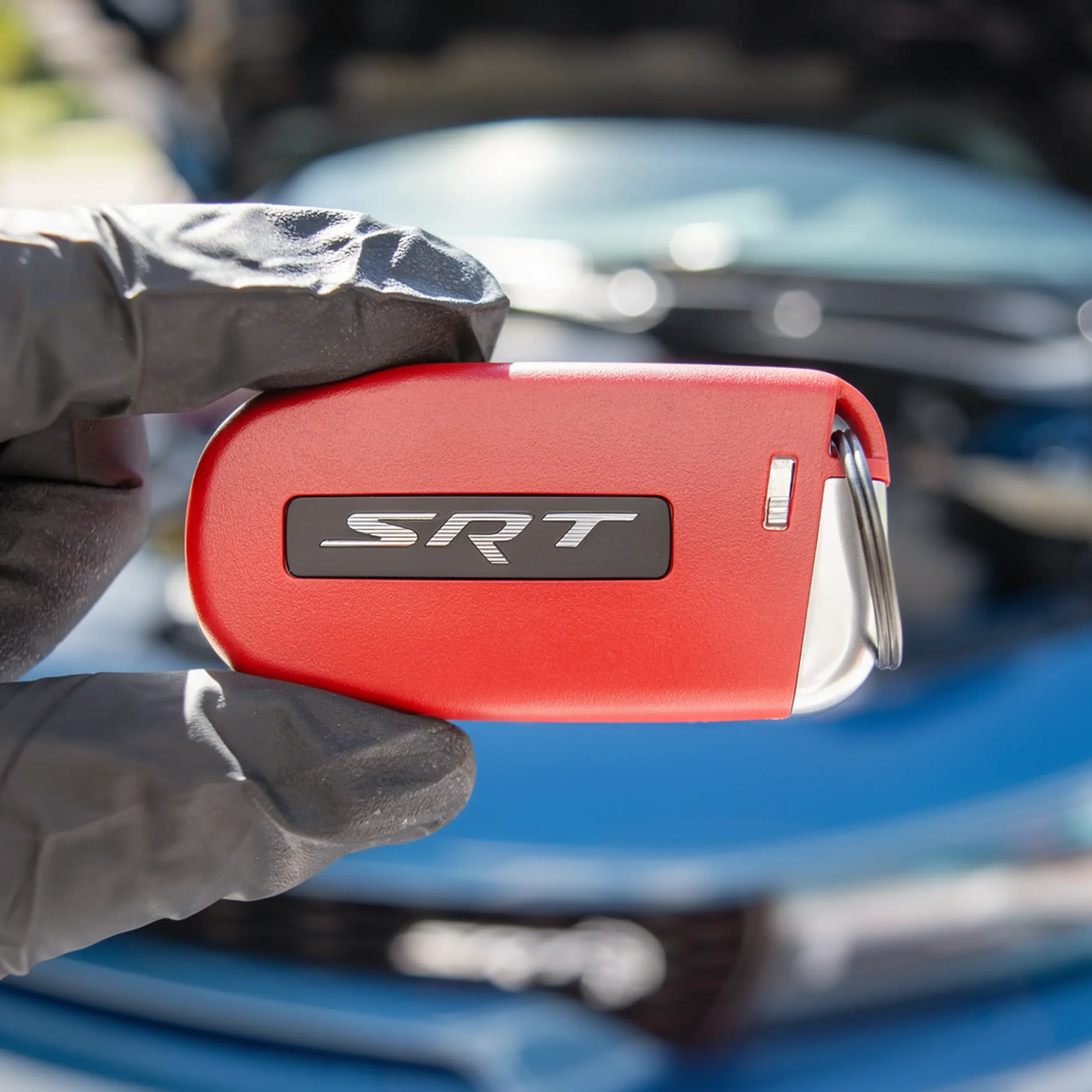 Red SRT Hellcat Key Fob RT 392 Scat Pack Redeye Demon Trackhawk Daytona OEM Replacement Shell Cover