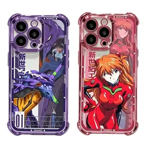 Evange1i0n Phone Case  for iPhone 17, 16, 15, 14, 13, 12, 11 Pro Max and Samsung S26-S22 Ultra shock and drop resistant protective case, fashionable gift.