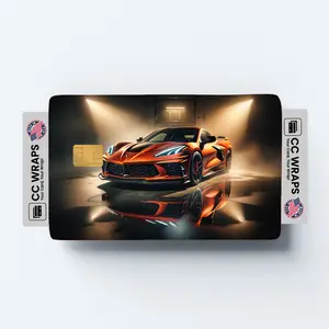 Chevrolet Corvette C8 Z06 In Credit Card Skin – Vinyl Sticker Fits Debit Card